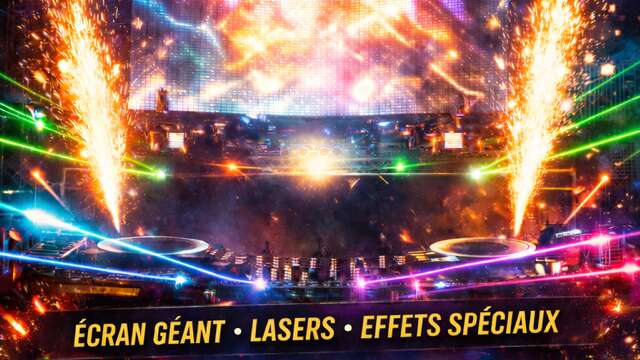 Lasershow & FX mit DJ Nerik!