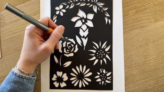 Au labo du Château : Dentelles de fleurs