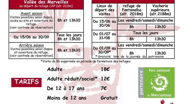 Guided tour of the rock engravings in the Vallée des Merveilles and Fontanalba