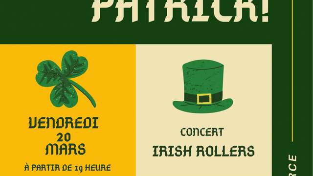 Soirée Saint Patrick au Café du Commerce