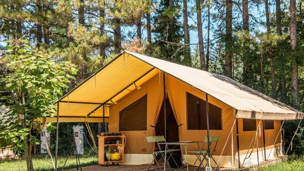 Tente Ponza au camping Les Mélèzes