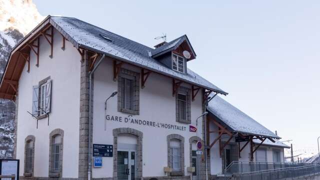 Gare SNCF Hospitalet près l'Andorre