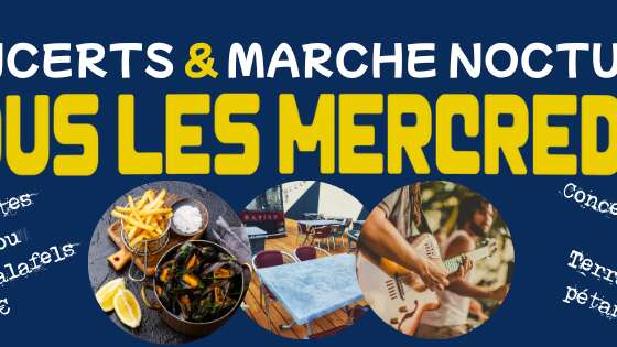 Marchés nocturne et Concert