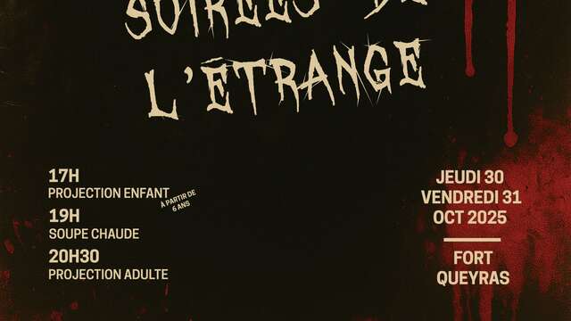 Soirées de l'Etrange - Halloween