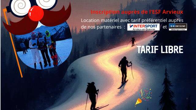 La montée Bazane : évènement de ski populaire