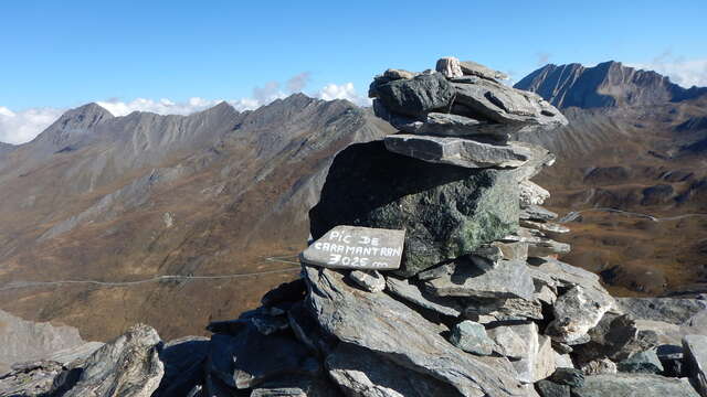 Pic de Caramantran par le col de Chamoussière