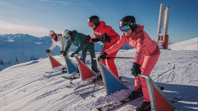 Slalom ludique et chronométré