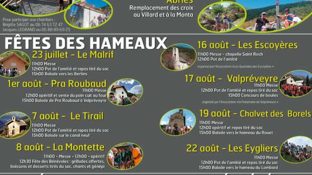 Fête du Hameau Chalvet des Borels