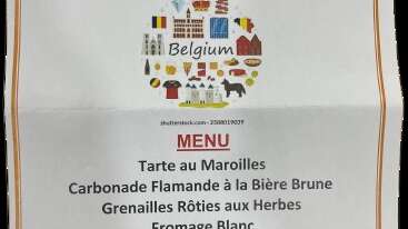 Repas à thème Belgique - Spécial séniors