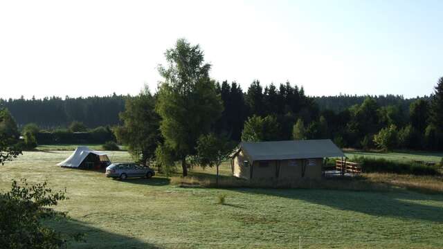 Les Deux Frères : Mini-camping et tente safari