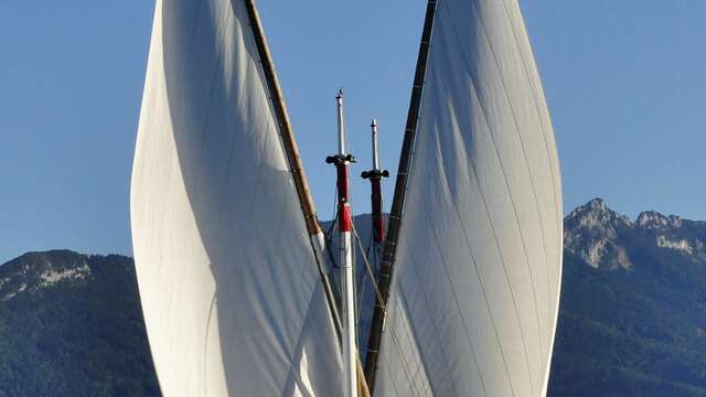 Espérance III, "La barque à voiles latines du lac d'Annecy" - Journées européennes du patrimoine et du matrimoine