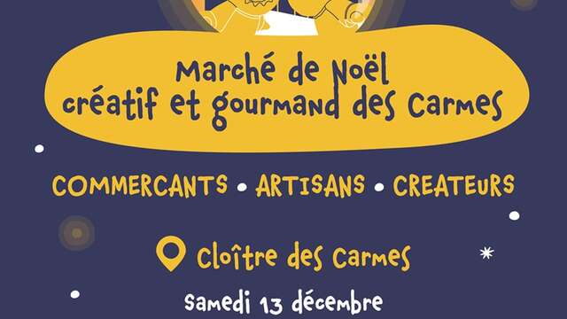 Kreativer und leckerer Weihnachtsmarkt in Les Carmes