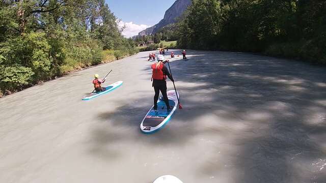 Stand Up Paddle sull'Arve