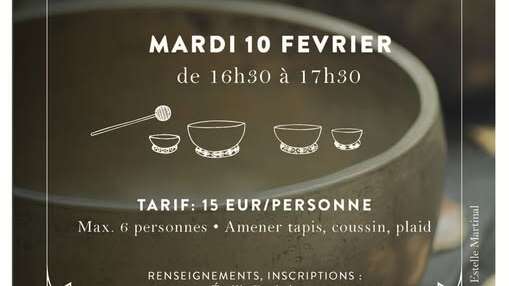 Sound journey with Tibetan bowls