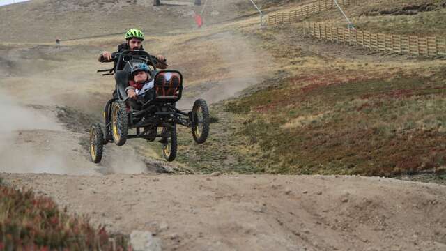 Descente fauteuil tout terrain Handisport