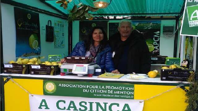 Menton Lemon Producers PGI, organic agriculture - A Casinca