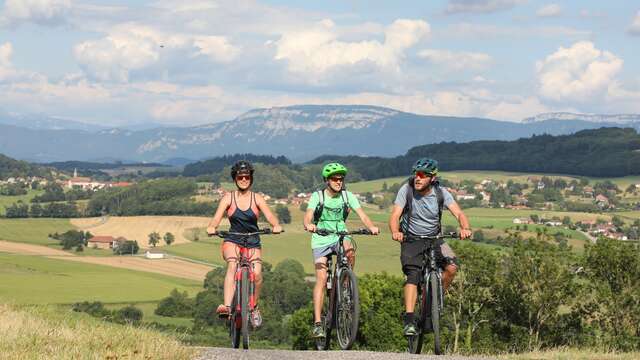 MTB trail n° 2 - The heights of Lake Paladru