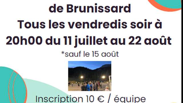 Tournoi de pétanque