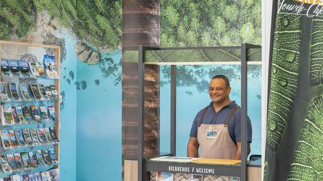 Tourism Information at the international airport of Noumea