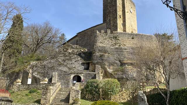 Église rupestre de Vals