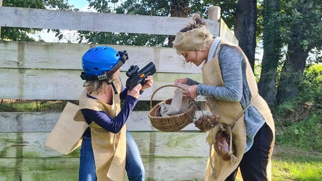 Lasergame féodal - Défends ta récolte