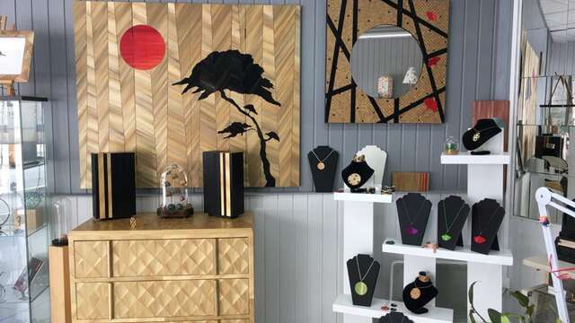 Domi Marqueterie de paille.