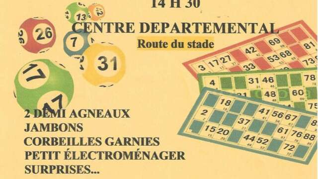 Loto georganiseerd door de vereniging Détente et Loisirs