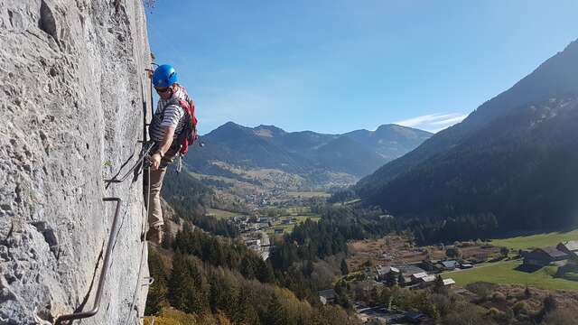 Group lesson Via Ferrata for experienced climbers
