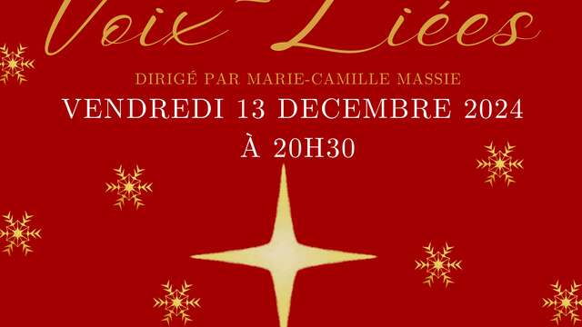 Concert de Noël du Chœur des Voix Liées