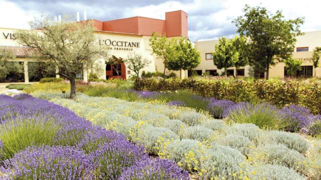 Visite libre du jardin méditerranéen de L'Occitane en Provence