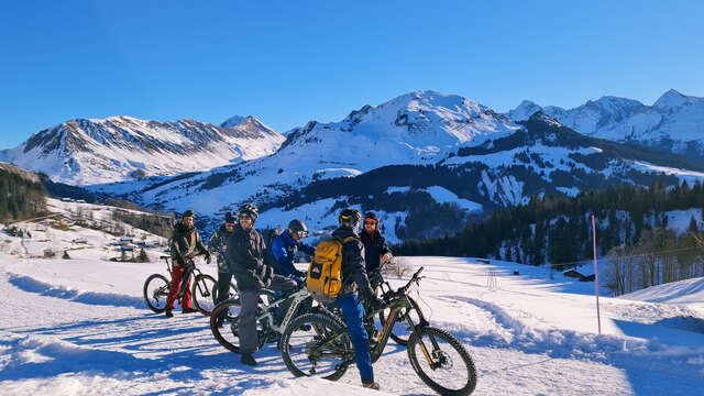 Chinaill'e-Bike : Rando Sportive en VTTAE sur neige