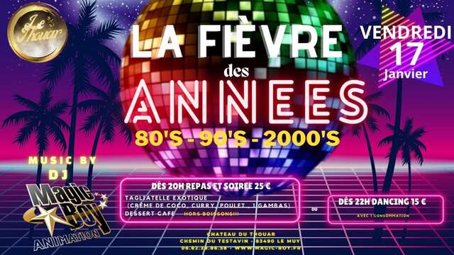 La Fièvre des années 80's -90's - 2000's