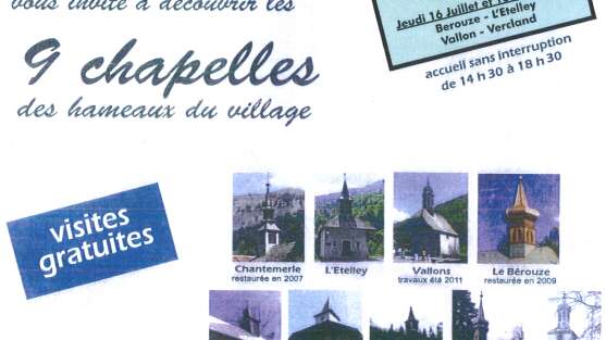 Visites des Chapelles de Samoëns