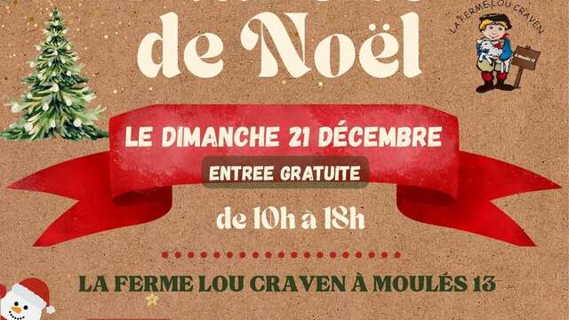 Marché de Noël à la Ferme Lou Craven