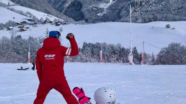 Cours de ski alpin