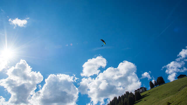 Tandem Paragliding Flight