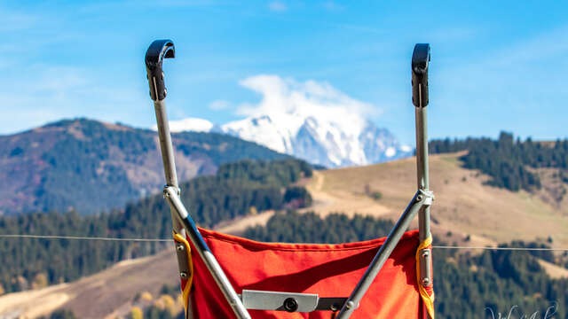 Kinderwagen Route von Chalets Brûlés