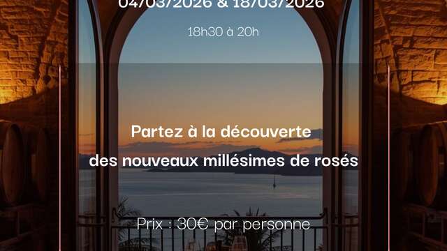 Wine Club - Nouveaux millésimes de rosés