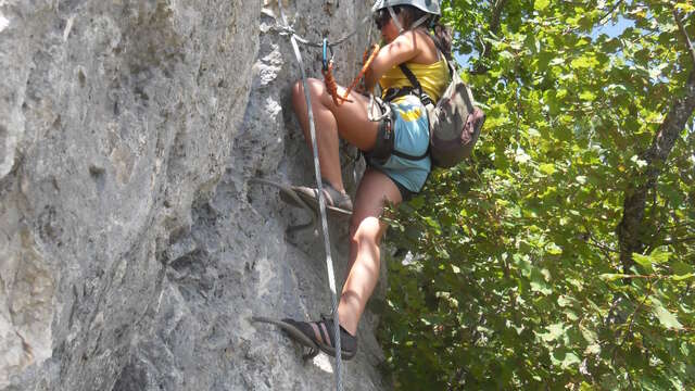 Stage escalade Croë (7-9 ans)