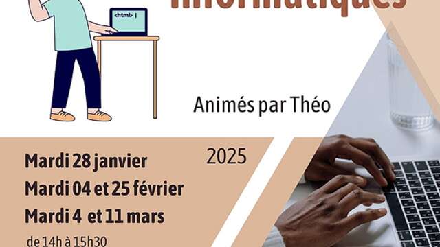 Ateliers Informatiques de la Médiathèque - GRATUIT