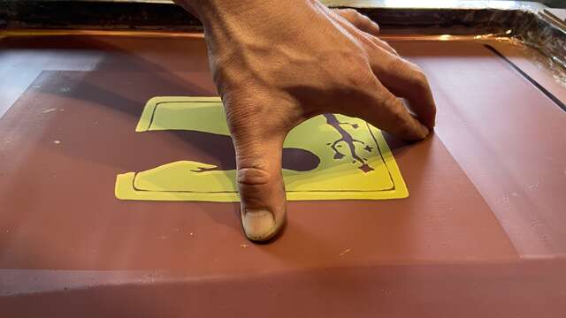 Atelier Sérigraphie au centre culturel Le Bief