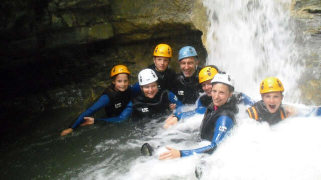 Canyoning sensation : Frais et sauvage