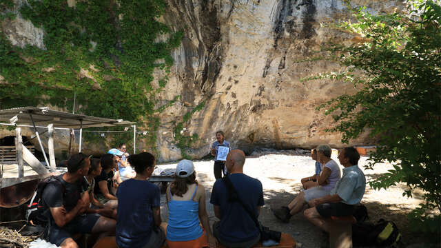Visite adulte à l'Abri sous roche