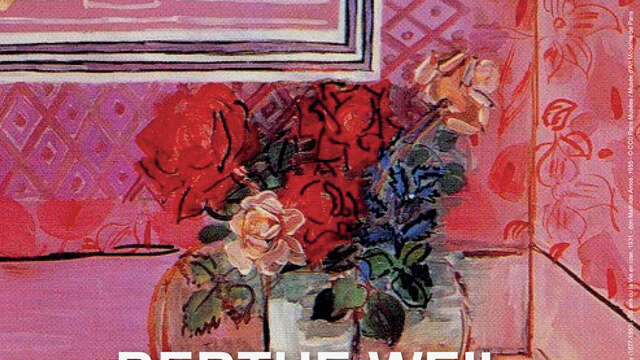 Conferenza - BERTHE WEIL GALERISTE D'AVANT -GARDE