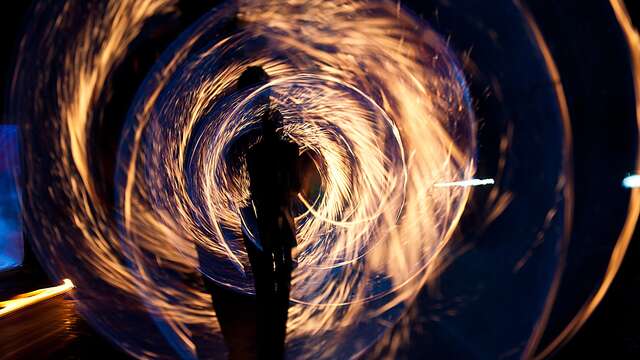 Laragne fête Noël : spectacle pyrotechnique