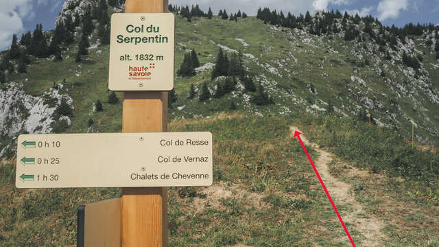 Le Col du Serpentin