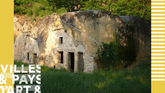 Visite guidée: Les carrières et habitats troglodytiques