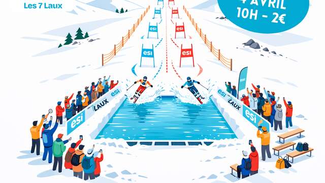 10 ans de l'ESi 7 Laux - Water slide party