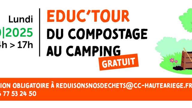 EDUC'TOUR du compostage au camping