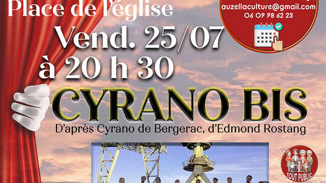 6ème Festival Auzel'la Culture - Cyrano bis